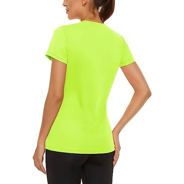Non ANSI Hi Viz Women's Safety Workwear T-Shirt