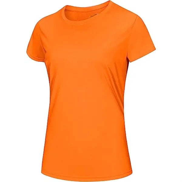 Non ANSI Hi Viz Women's Safety Workwear T-Shirt