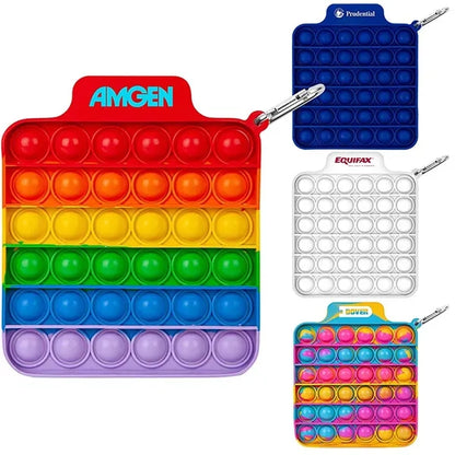 Travel Push Pop Bubble Fidget Sensory Toy