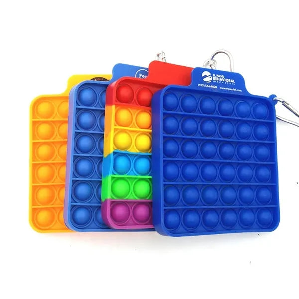 Travel Push Pop Bubble Fidget Sensory Toy