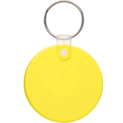 Soft Tag Custom Printed Round Keychains