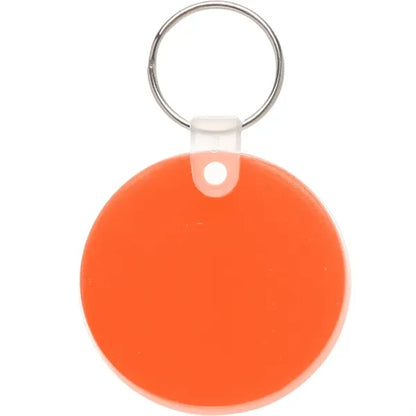Soft Tag Custom Printed Round Keychains