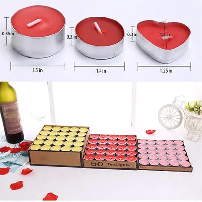 Palm Wax Tealight Candles