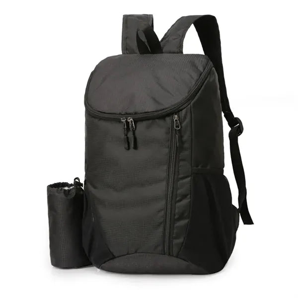 Foldable Travel Backpack With Cup Holder