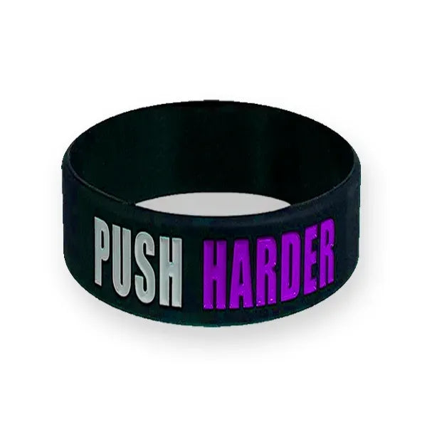 1 inch Color Filled Debossed Wristband-H
