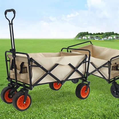 Outdoor Picnic Foldable Camp Trolley