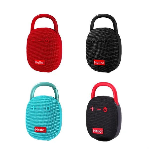 Outdoor Bluetooth 5.2 Speaker with Clip