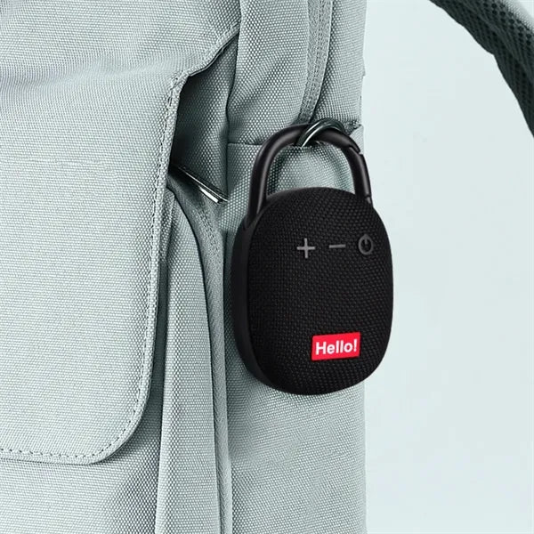 Outdoor Bluetooth 5.2 Speaker with Clip