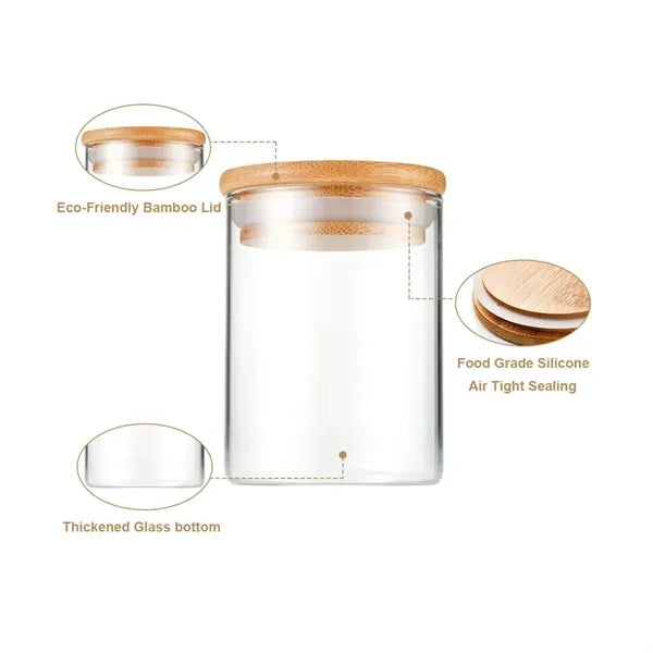 Glass Container Jar
