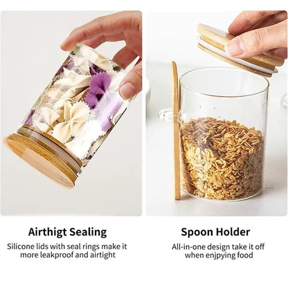 Glass Container Jar