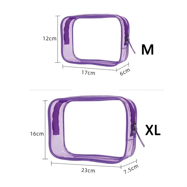 Clear Travel Makeup Bag