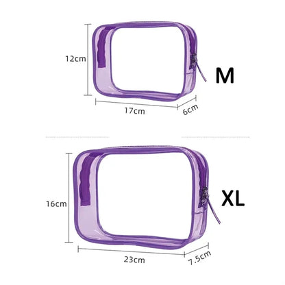 Clear Travel Makeup Bag