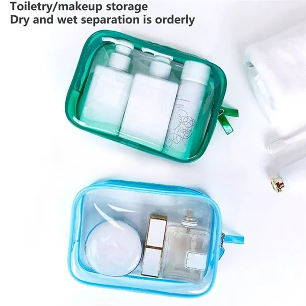 Clear Travel Makeup Bag