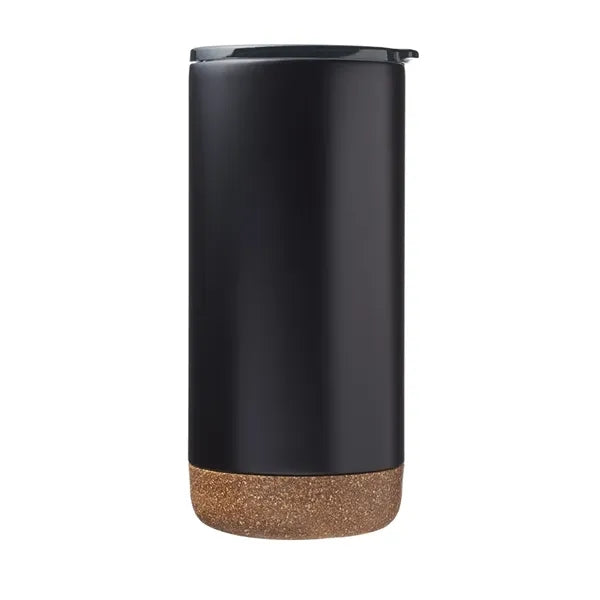 16 Oz. Stainless Steel Travel Mugs W/ Cork Bottom