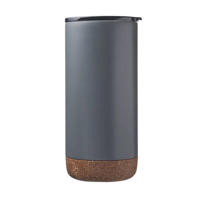 16 Oz. Stainless Steel Travel Mugs W/ Cork Bottom