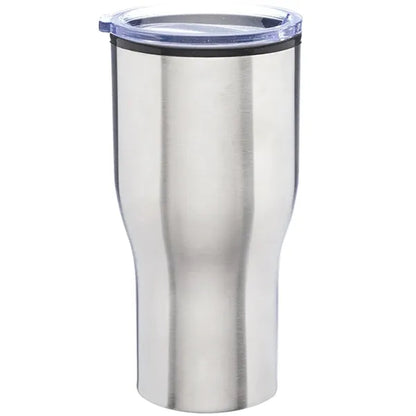 28 Oz. Stainless Steel Travel Mugs W/ Plastic Interior