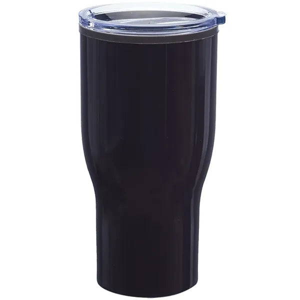 28 Oz. Stainless Steel Travel Mugs W/ Plastic Interior