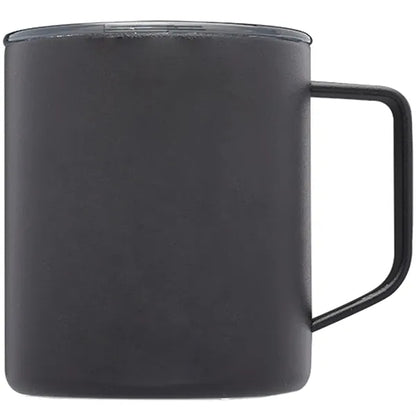 13.5 Oz Double Wall Color Coated Travel Mugs W/ Handles