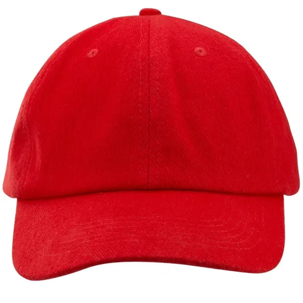 6 Panel Brushed Cotton Unconstructed Caps