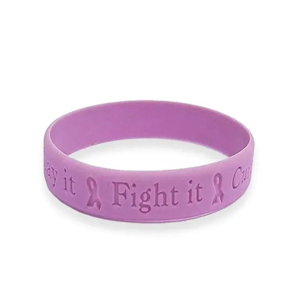 Debossed - 3/4 inch Wristband-A