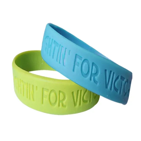 Debossed - 1 inch Wristband