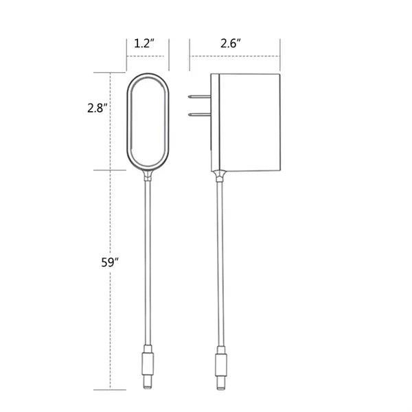 24W AC DC Switching Adapter