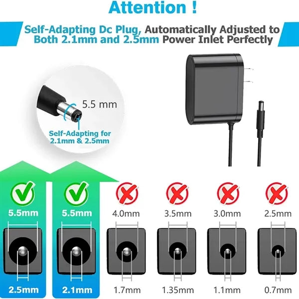 24W AC DC Switching Adapter