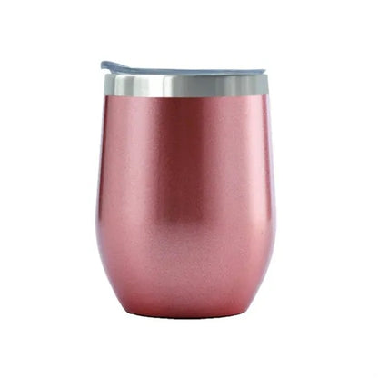 12oz Lids and Straws EggShell Tumblers