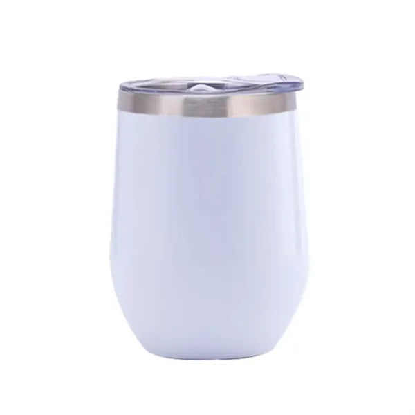 12oz Lids and Straws EggShell Tumblers
