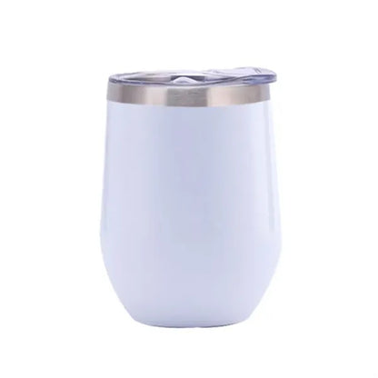12oz Lids and Straws EggShell Tumblers