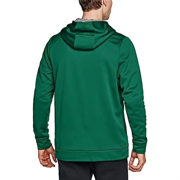 Men's rPET Fleece Pullover Hoodie w/ Pocket & Antibacterial