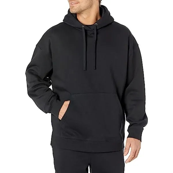Men's rPET Wrinkle Resistance Fleece Hoodie w/ Pocket