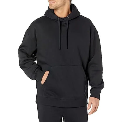 Men's rPET Wrinkle Resistance Fleece Hoodie w/ Pocket