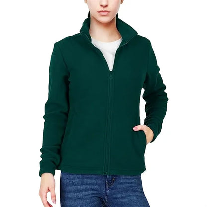 Women's rPET Full Zip Fleece Jacket W/ Antibacterial