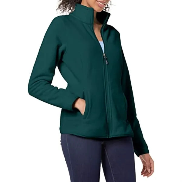 Women's rPET Full Zip Fleece Jacket W/ Antibacterial