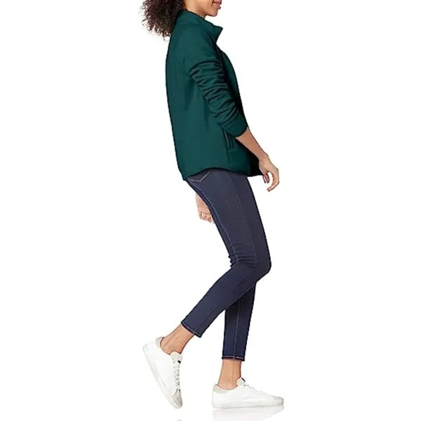 Women's rPET Full Zip Fleece Jacket W/ Antibacterial