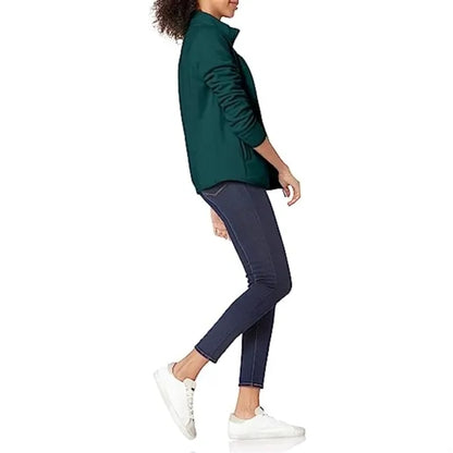 Women's rPET Full Zip Fleece Jacket W/ Antibacterial