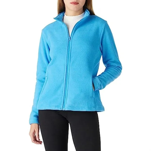 Women's rPET Full Zip Fleece Jacket W/ Antibacterial