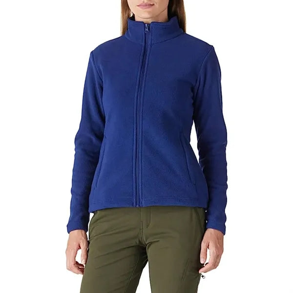 Women's rPET Full Zip Fleece Jacket W/ Antibacterial