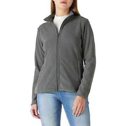 Women's rPET Full Zip Fleece Jacket W/ Antibacterial
