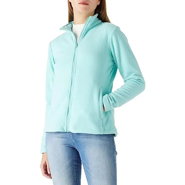 Women's rPET Full Zip Fleece Jacket W/ Antibacterial