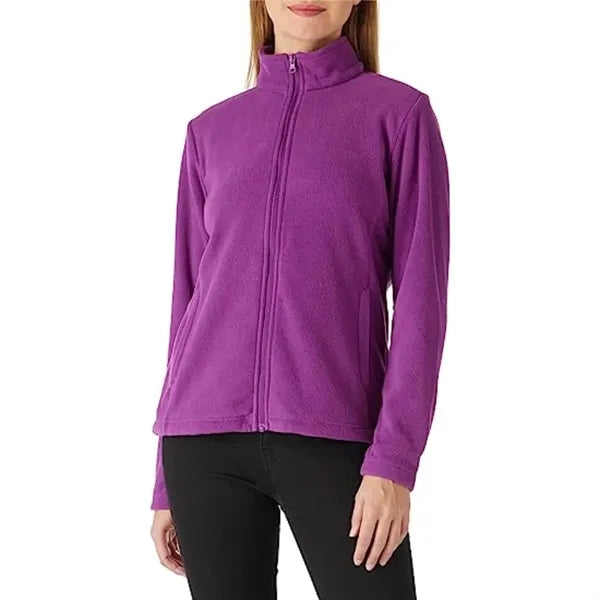 Women's rPET Full Zip Fleece Jacket W/ Antibacterial