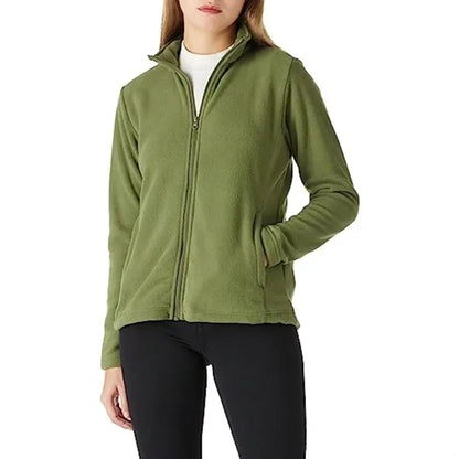 Women's rPET Full Zip Fleece Jacket W/ Antibacterial