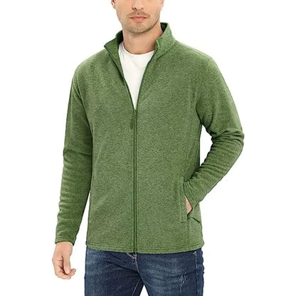 Men's rPET Full Zip Fleece Jacket W/ Wrinkle Resistance