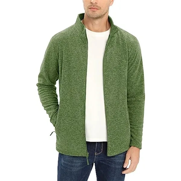 Men's rPET Full Zip Fleece Jacket W/ Wrinkle Resistance