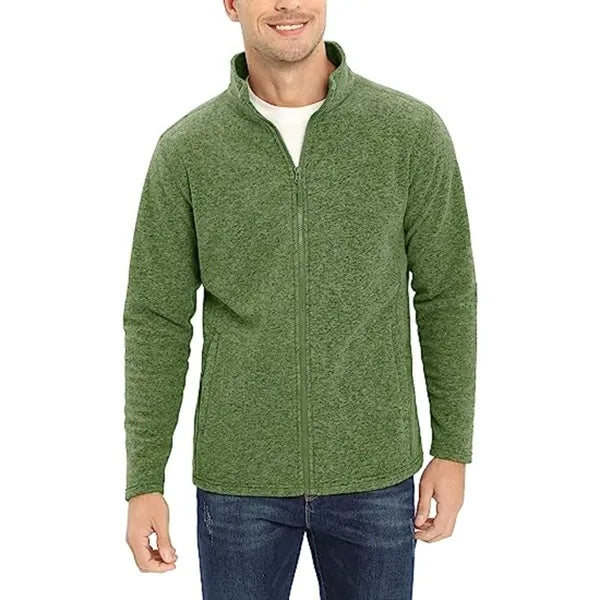 Men's rPET Full Zip Fleece Jacket W/ Wrinkle Resistance