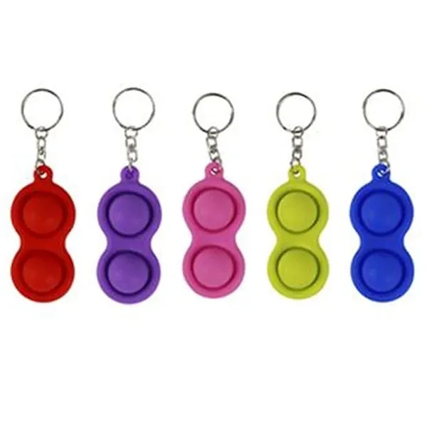 Mini Pop-It Fidget Keychain