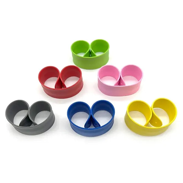 Silicone Slap Bracelet Wristbands Snap Wrist Strap