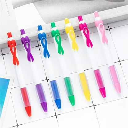 Breast Cancer Awareness Pink Ribbon Pen