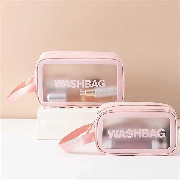 Waterproof Transparent Makeup Bag Travel Toiletry Cosmetic